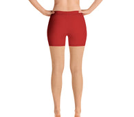 Red JRN Women's Stretch Shorts