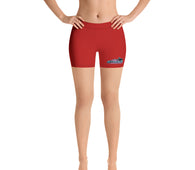 Red JRN Women's Stretch Shorts